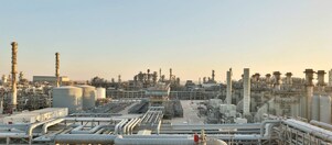 Arial view of a manufacturing site