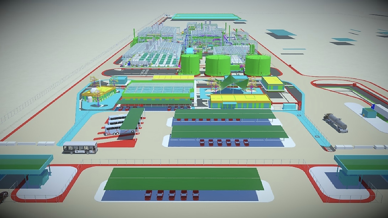 Preliminary 3D Model of Phase 1 Project