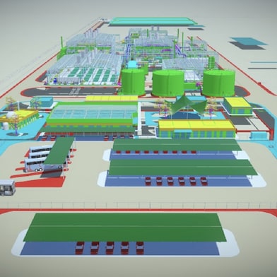 Preliminary 3D Model of Phase 1 Project