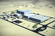 Visual rendering of the new recycling supercenter facility