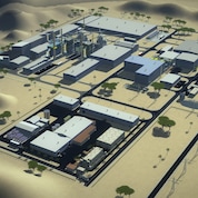 Visual rendering of the new recycling supercenter facility