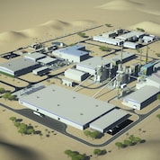 Visual rendering of the new recycling supercenter facility